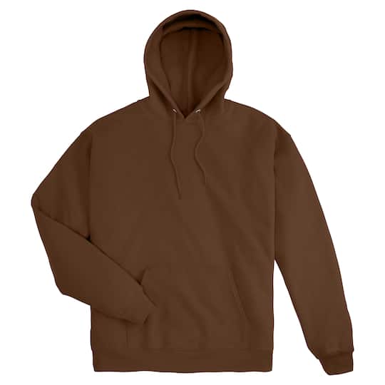 Hanes EcoSmart Men's Fleece Hoodie (Big & Tall Sizes Available) Army Brown 2XL